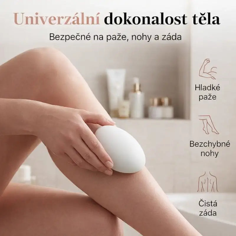 Bezbolestná krystalová depilační kostka