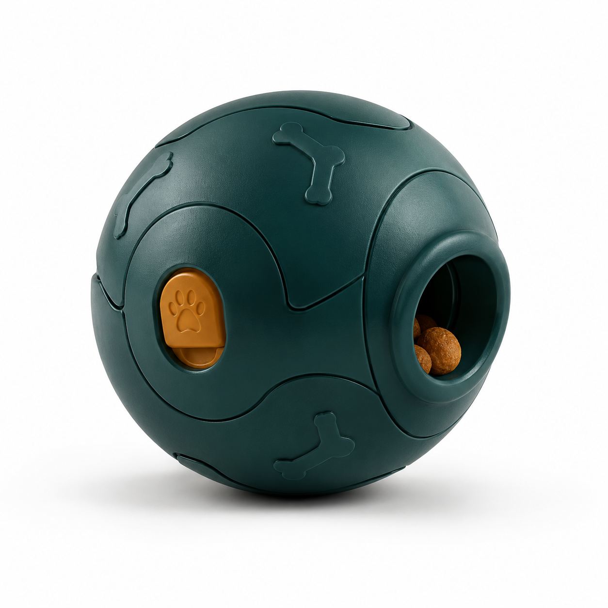 Soviqel Waggle Ball interactive pet toy on white background